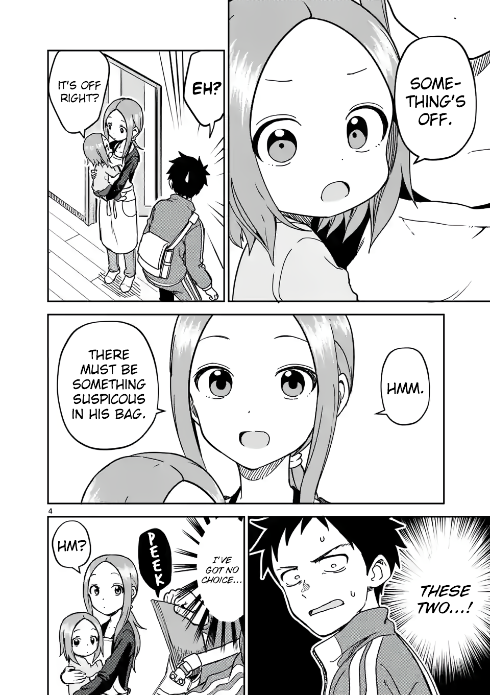 Karakai Jouzu no (Moto) Takagi-san Chapter 214 4